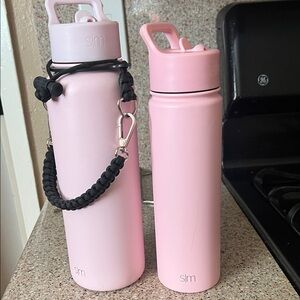 Simple Modern Pink Water Bottle Set - 40oz and 22oz